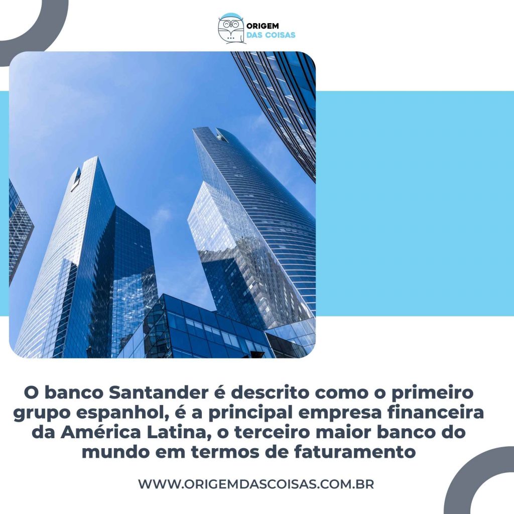 Presença internacional do Santander