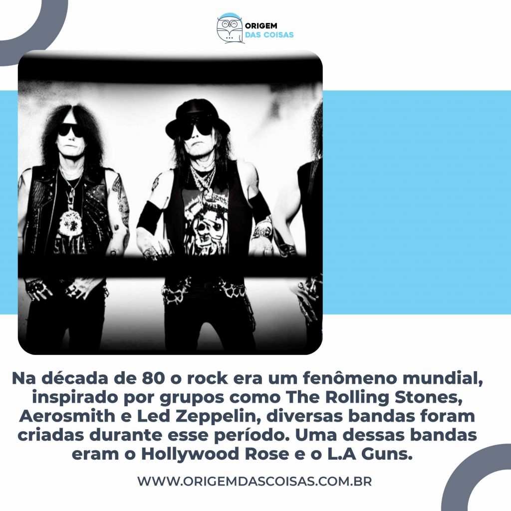 Qual a origem do Guns N' Roses